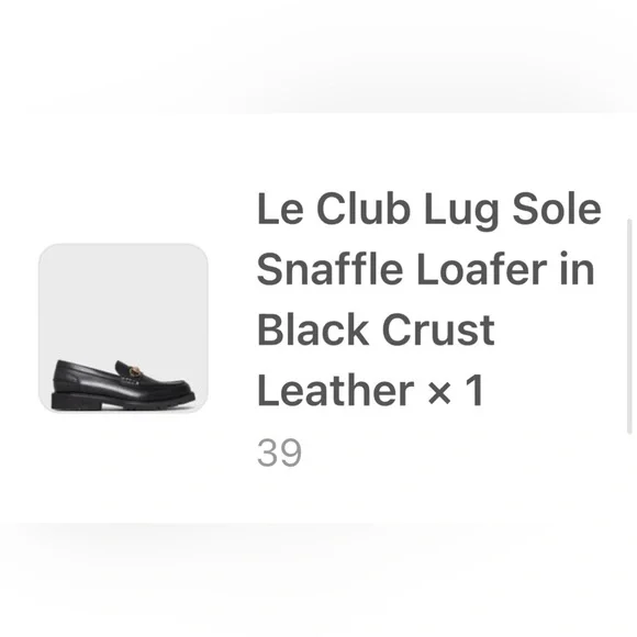 Brand New Discontinued Classic Vinnys Le Club Loafers
 With Gold Hardware. - Picture 2 of 6